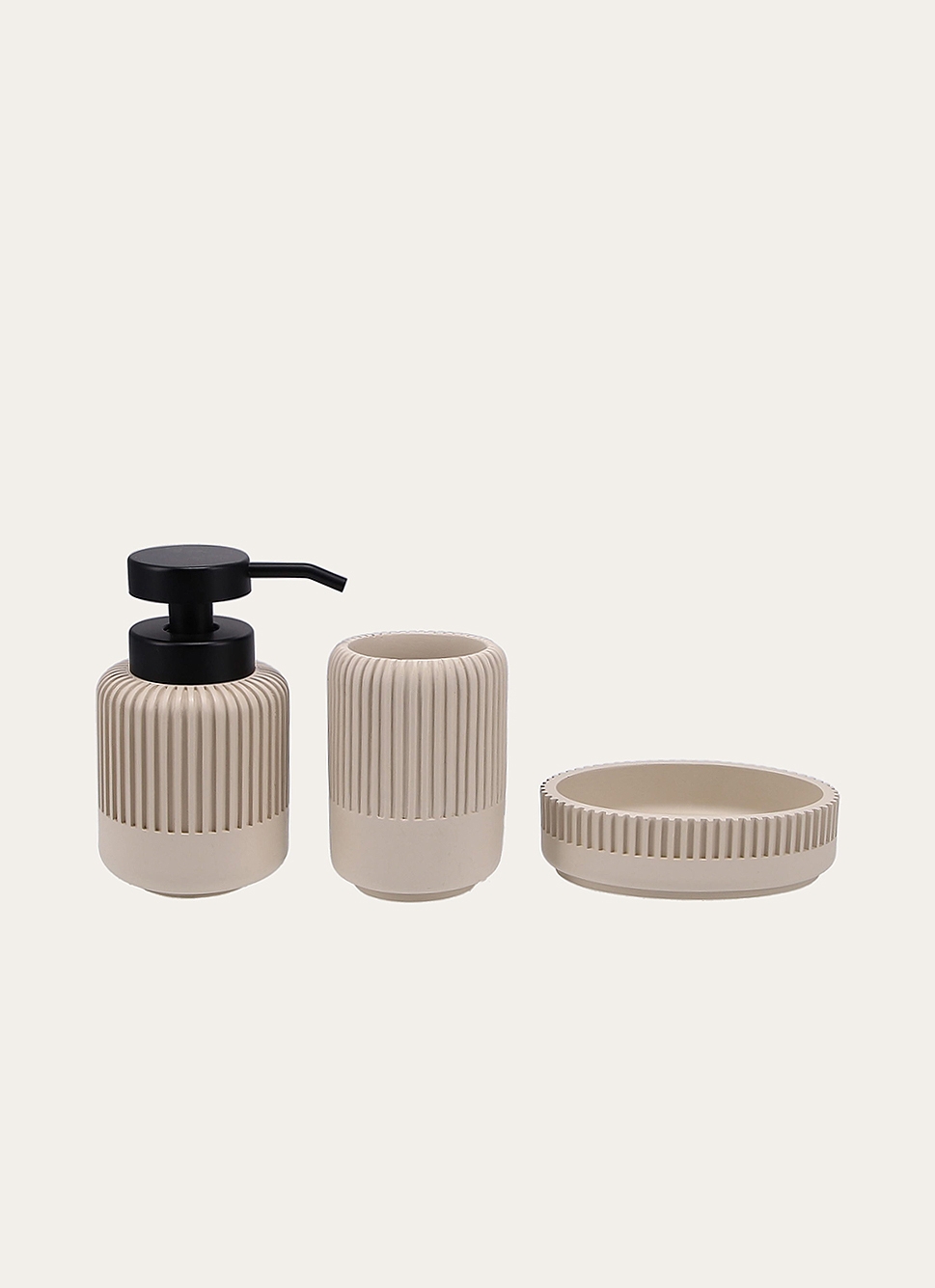 PORTE SAVON PABLO BEIGE