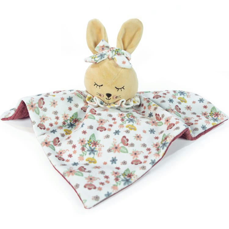 - Doudou plat Lapin Garden