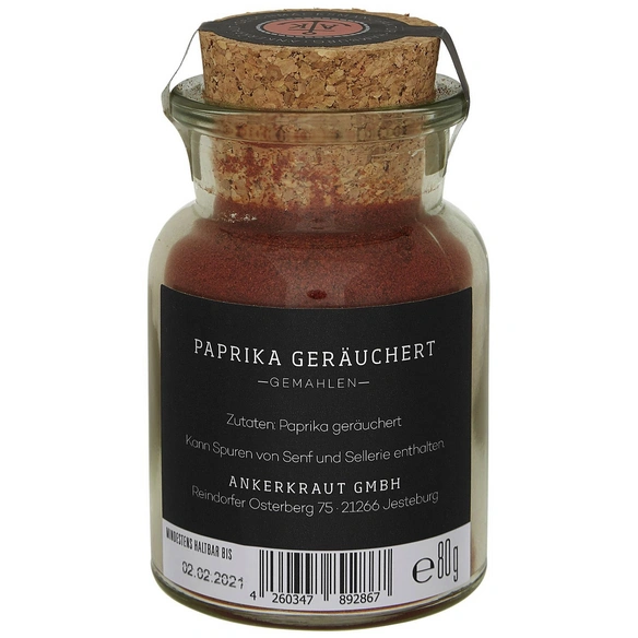 Grillgewürz, Paprika geräuchert, 80 g