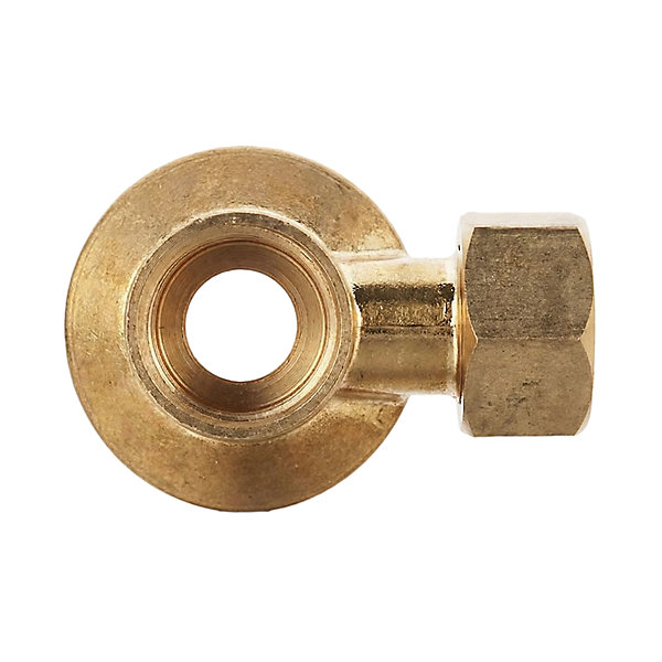 Applique mur 15/21 ø14 mm Diall poli
