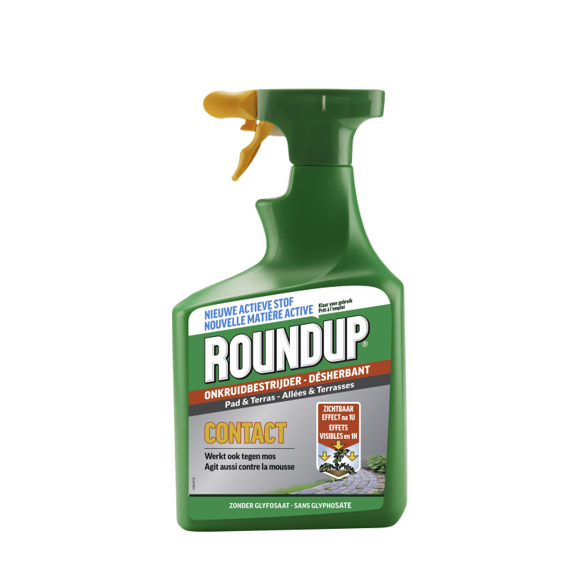 Désherbant et anti-mousse pour allées et terrasses Contact 1 L ROUNDUP