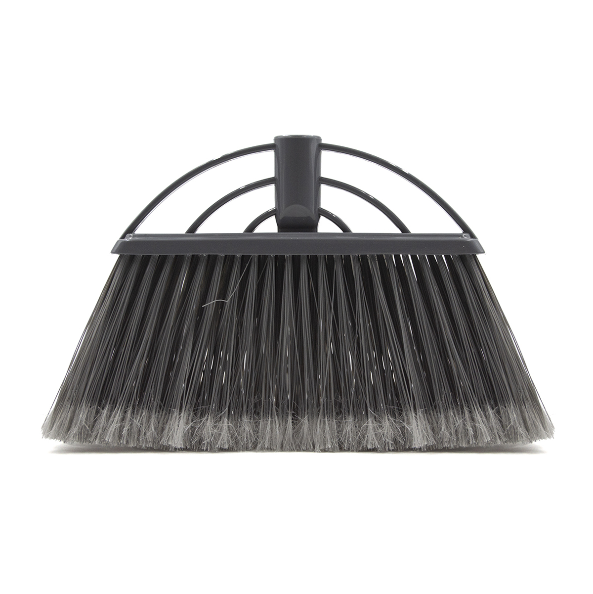 Vassoura despontada cerdas aveludadas cinza