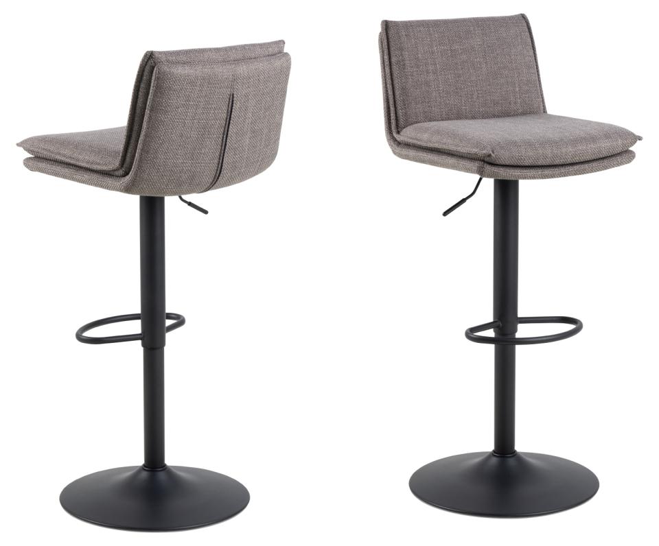 Rebellenclub Barkruk Goole - Set van 2 - Taupe