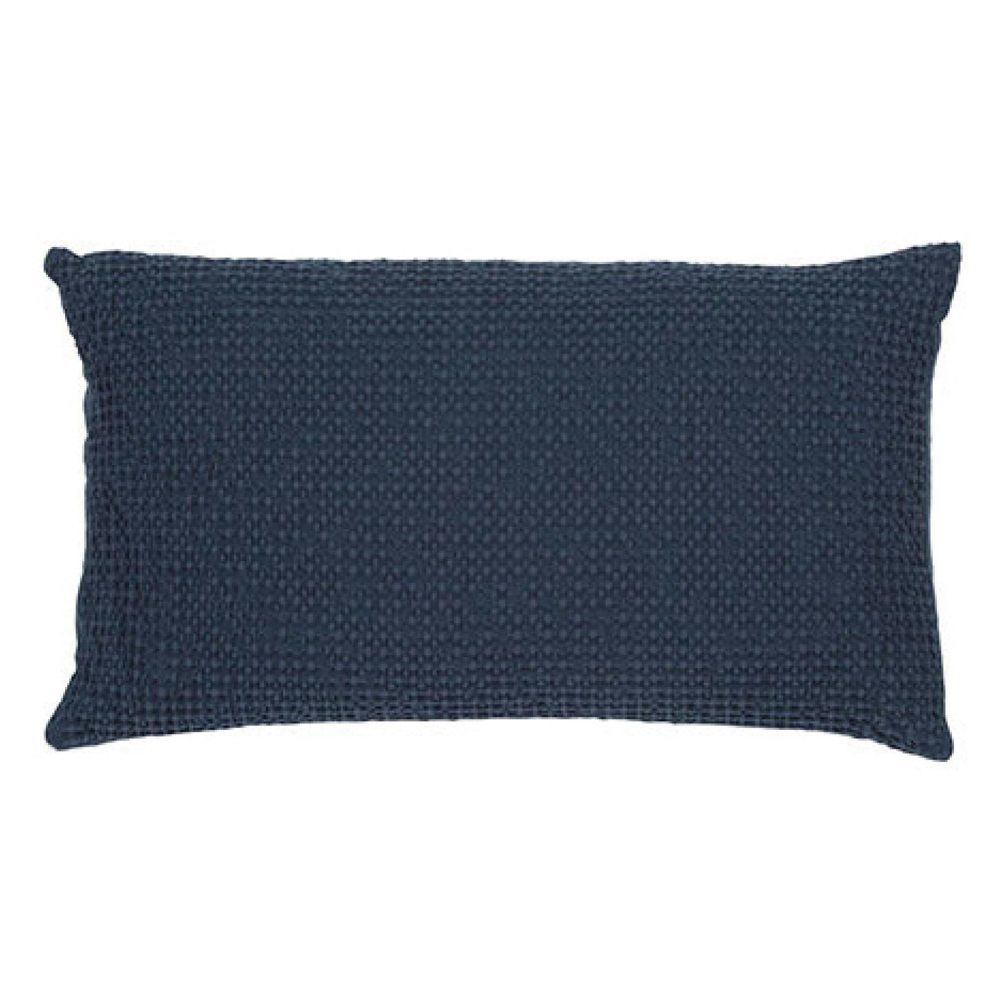 MAIA - Coussin  en coton navy 30 x 50
