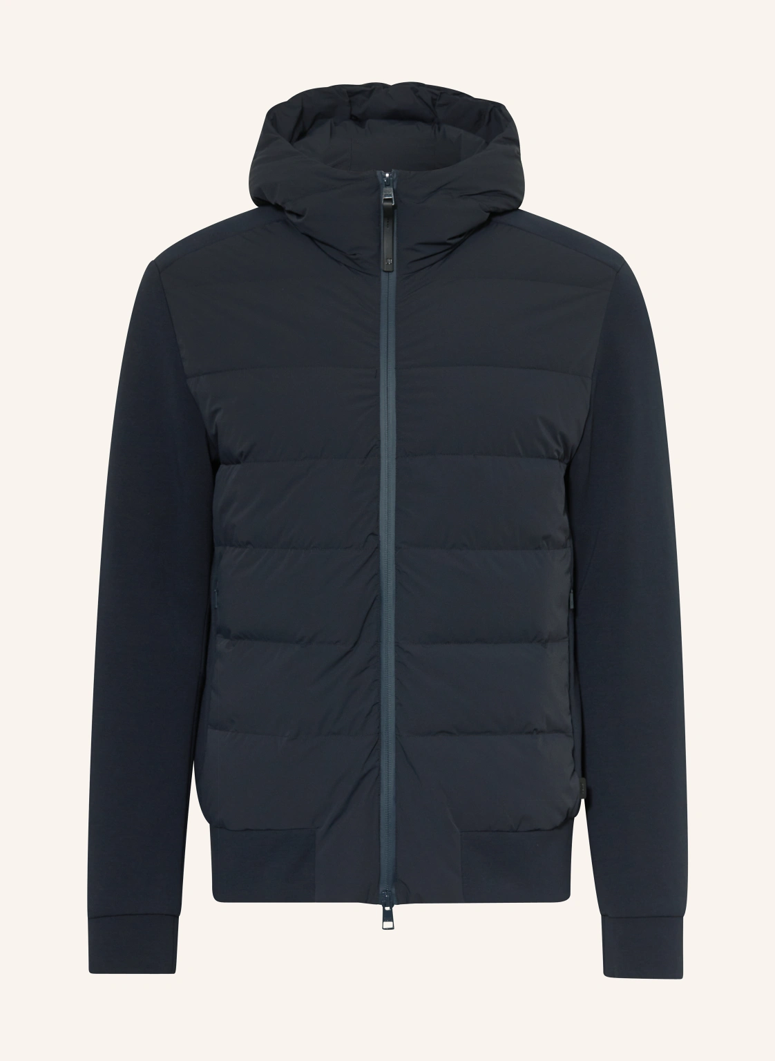 DUNO Daunenjacke im Materialmix