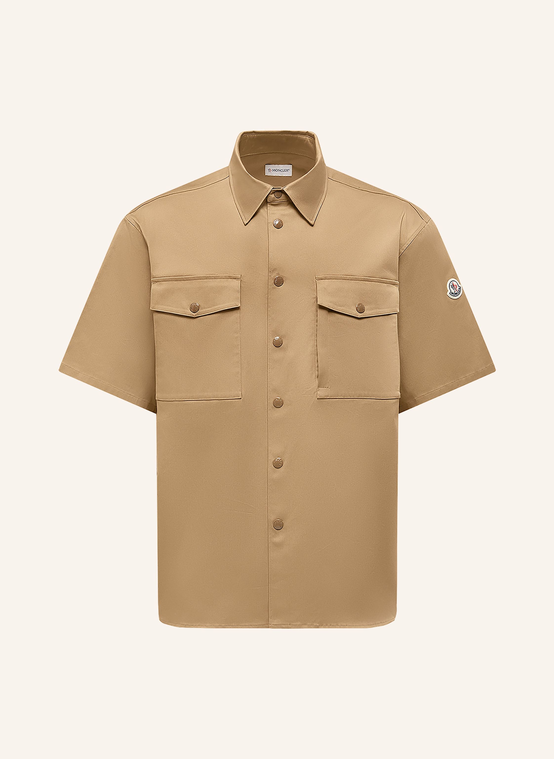 MONCLER Kurzarm-Hemd Regular Fit