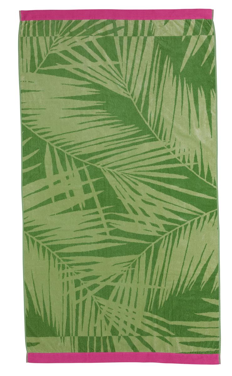 KAAT Amsterdam Belize Strandlaken - 100x180 cm - Groen