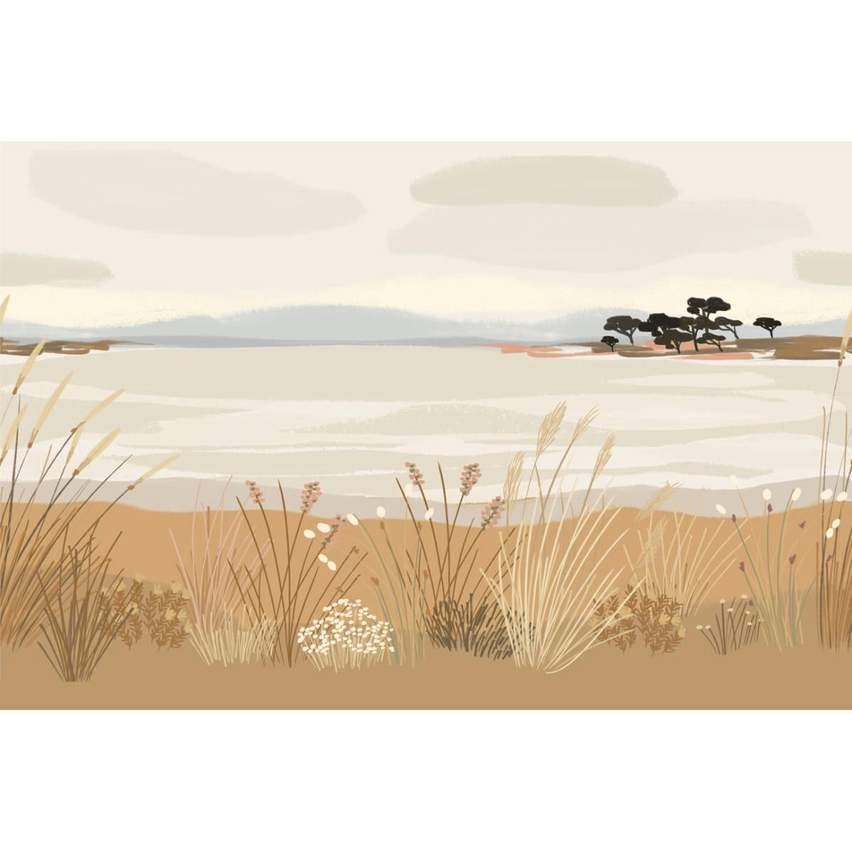 - Papier peint panoramique les îles du golfe 300 x 250 cm