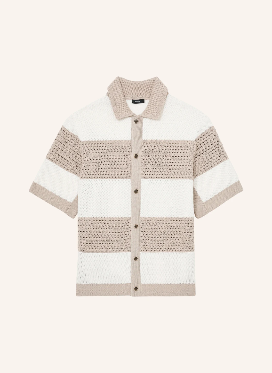 REISS Strickhemd MAREK Comfort Fit