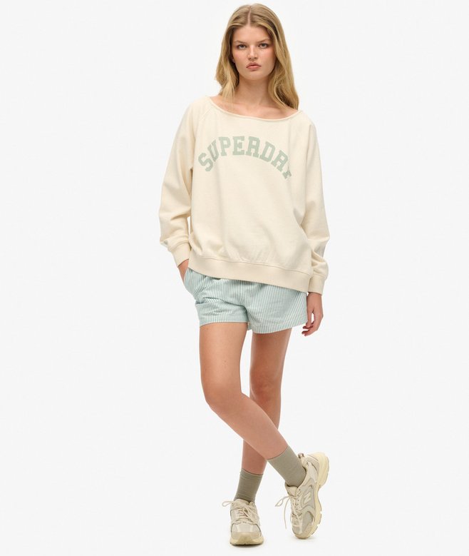 Athletic Essentials Bardot Crew Sweatshirt