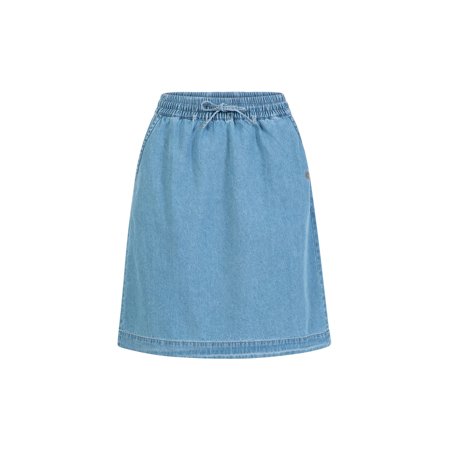ELENORA denim skirt, light denim blue