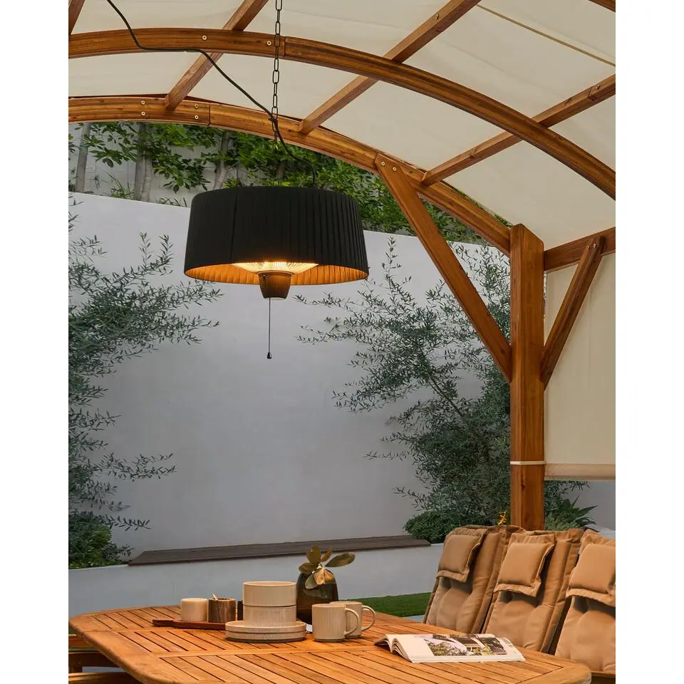 ASCEA - Terrasverwarmer - Zwart - Aluminium