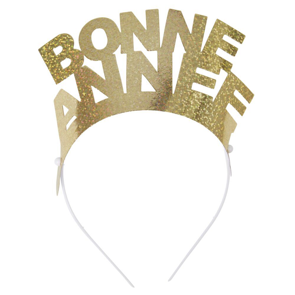 Serre tête Bonne Année holographique x 6