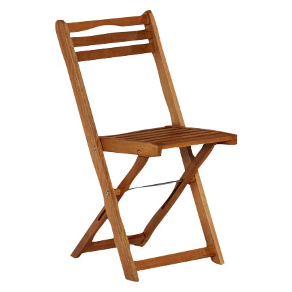 Klapptisch, BxHxT: 60 x 72 x 90 cm, Tischplatte: Eukalyptusholz