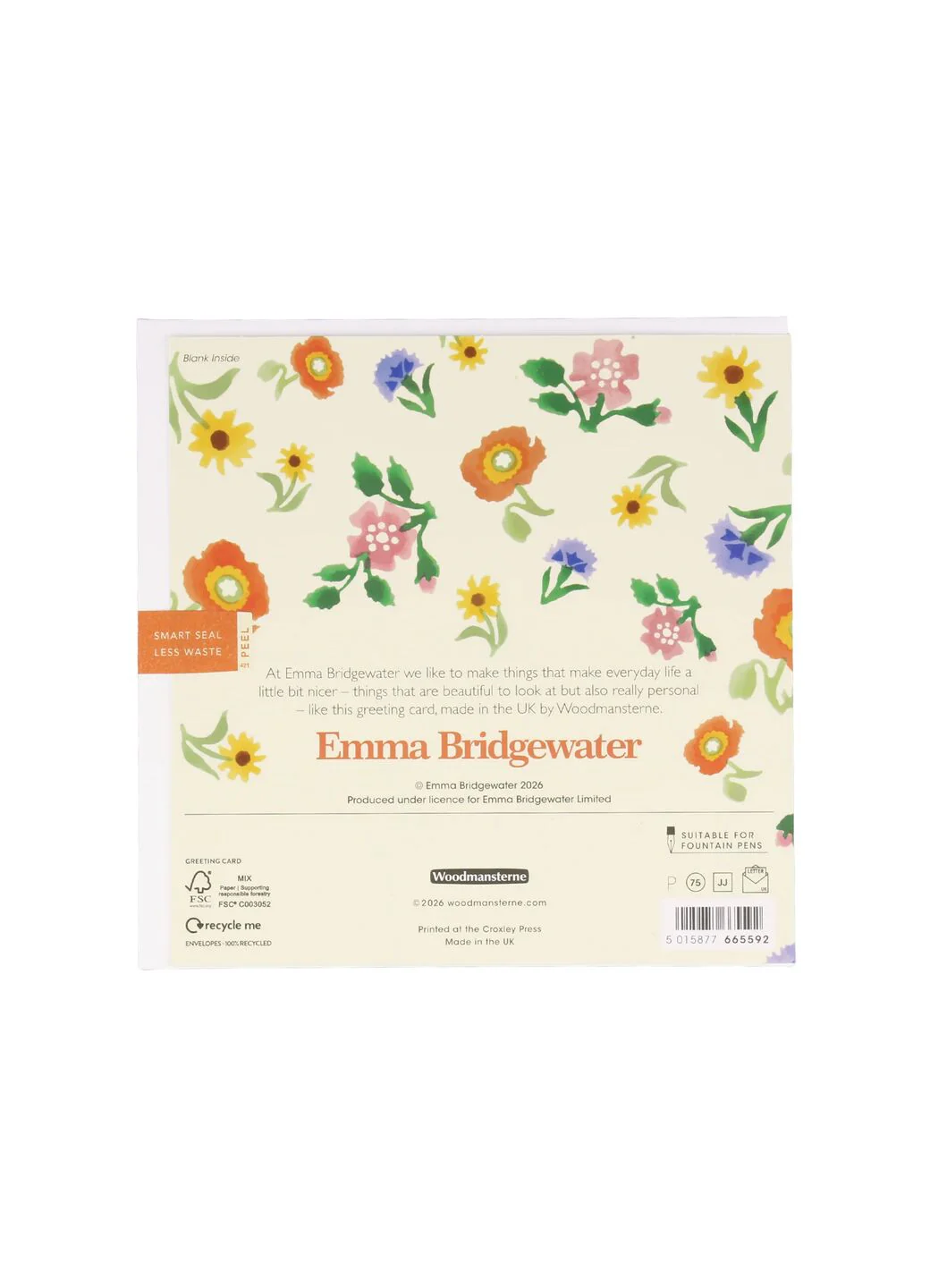 Happy Birthday Poppies & Pinks Card