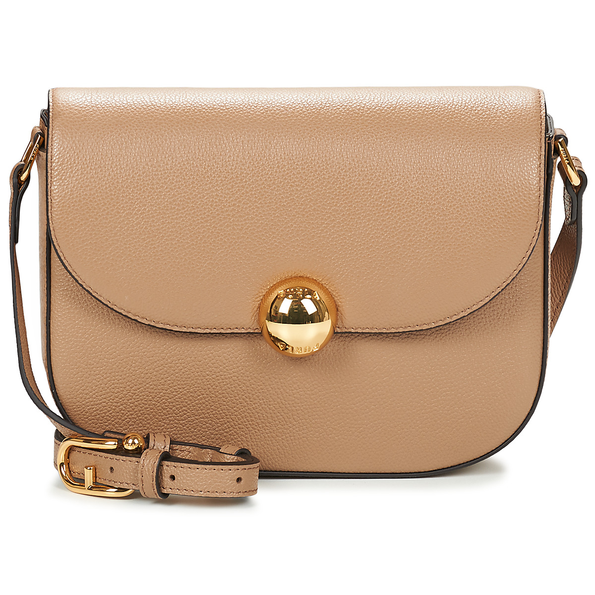 Furla - FURLA MOONLIGHT S CROSSBODY ROUND - Taupe