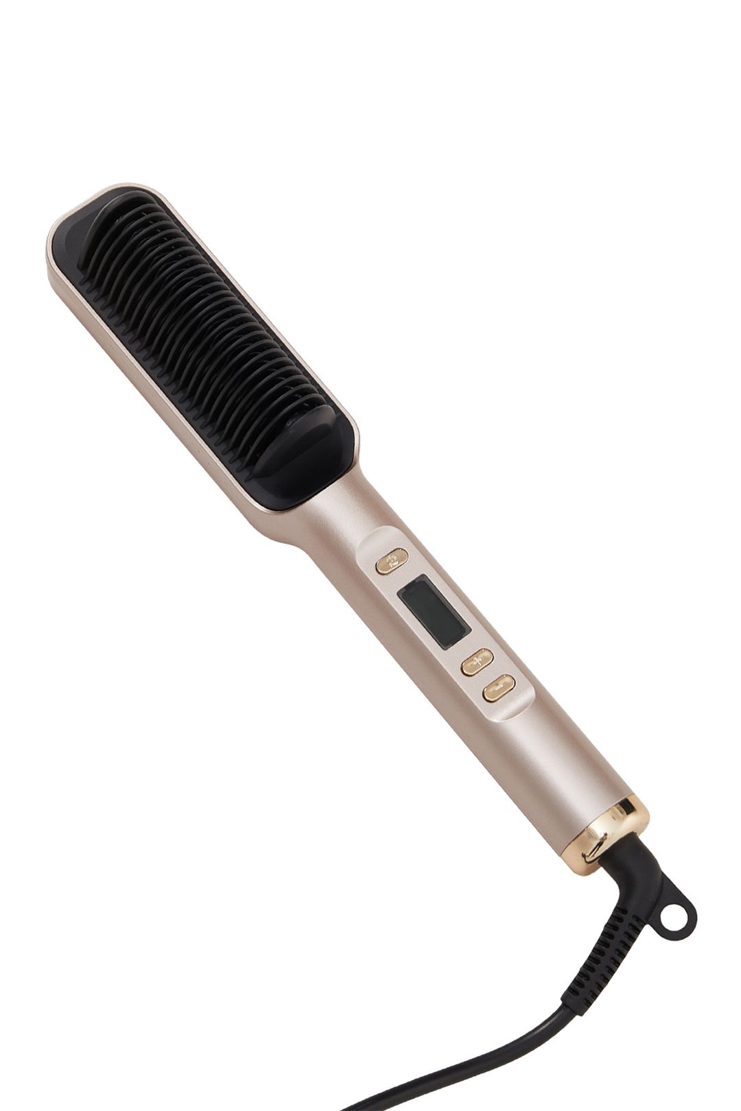 SHEONLY 30W Adjustable Temperature Hair Straightener Brush