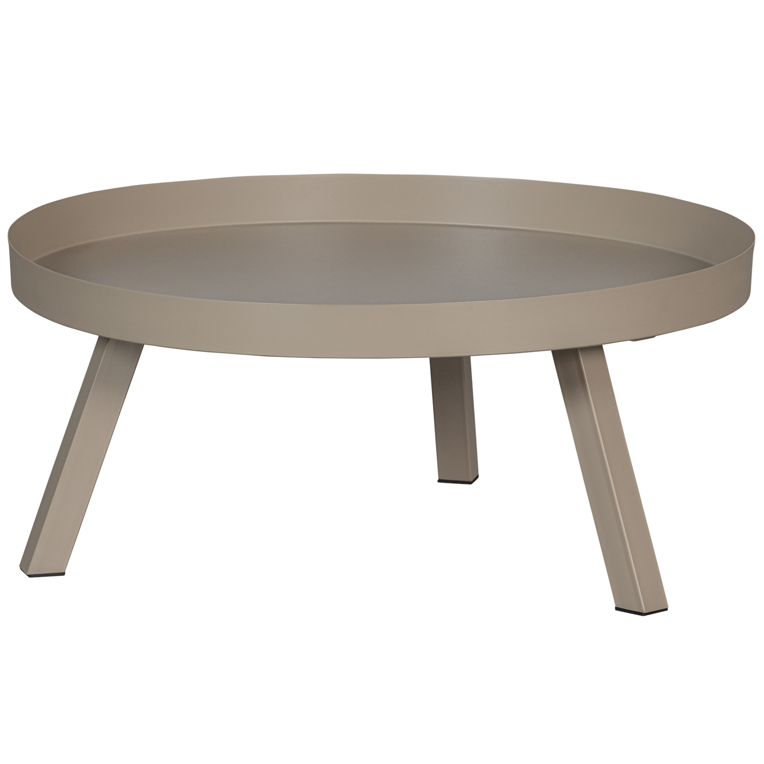 WOOOD Sunny Bijzettafel Buiten - Metaal - Mist - 35 x Ø 80 cm