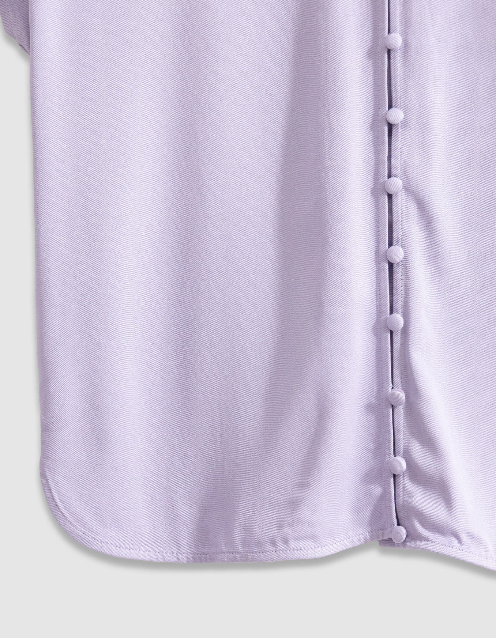 Top manches courtes lilas reversible devant / dos Femme