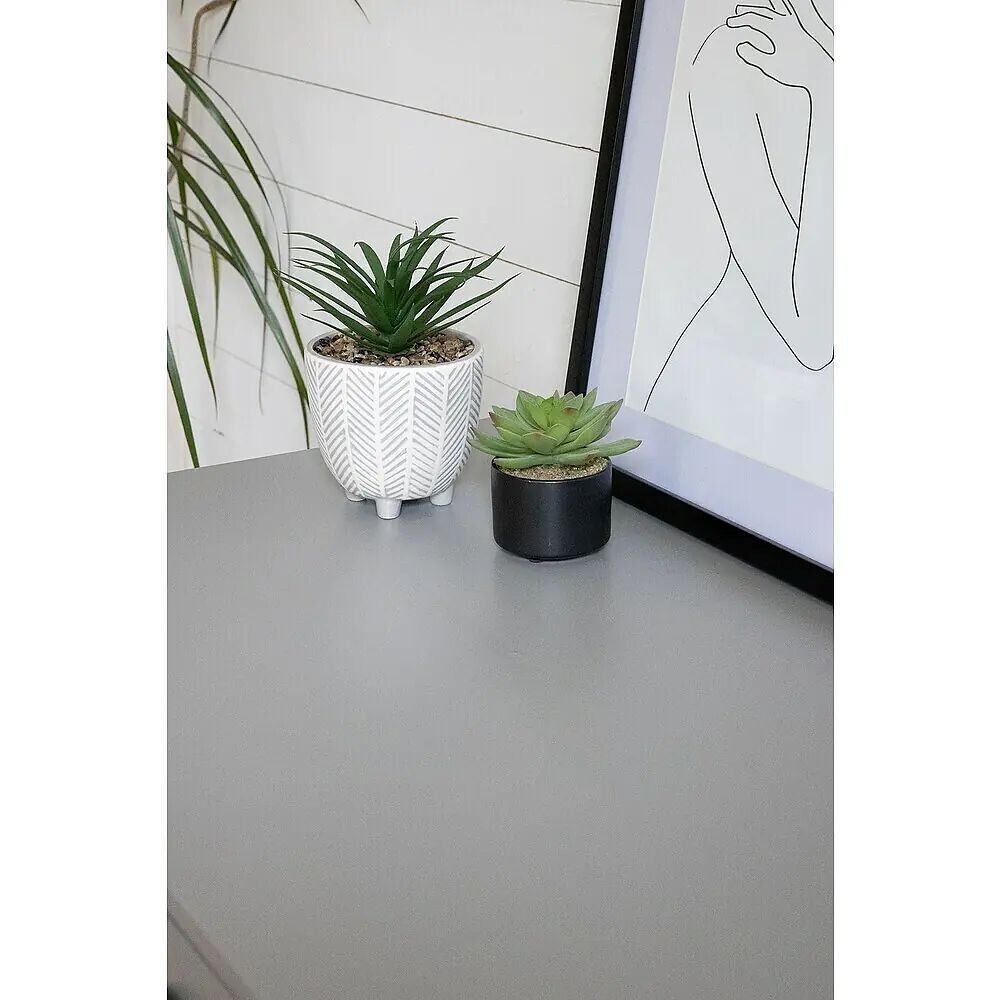 DEKORFOLIE D-C-FIX SELVKLEBENDE 67,5X200CM SILKEMATT GRÅ