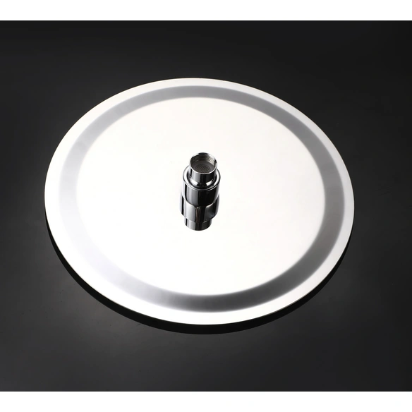 Überkopfbrause, chromfarben, BxT: 250 x 250 mm