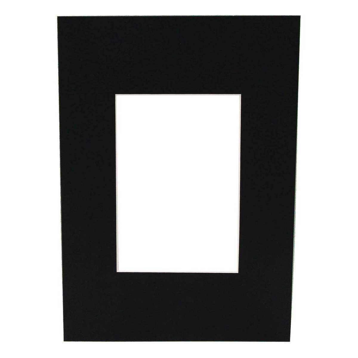 Poster Black Single Aperture Mount A4