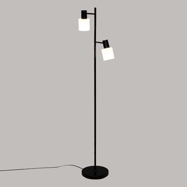 Lampa podłogowa 143x23x28,5 cm KORVER-I czarna