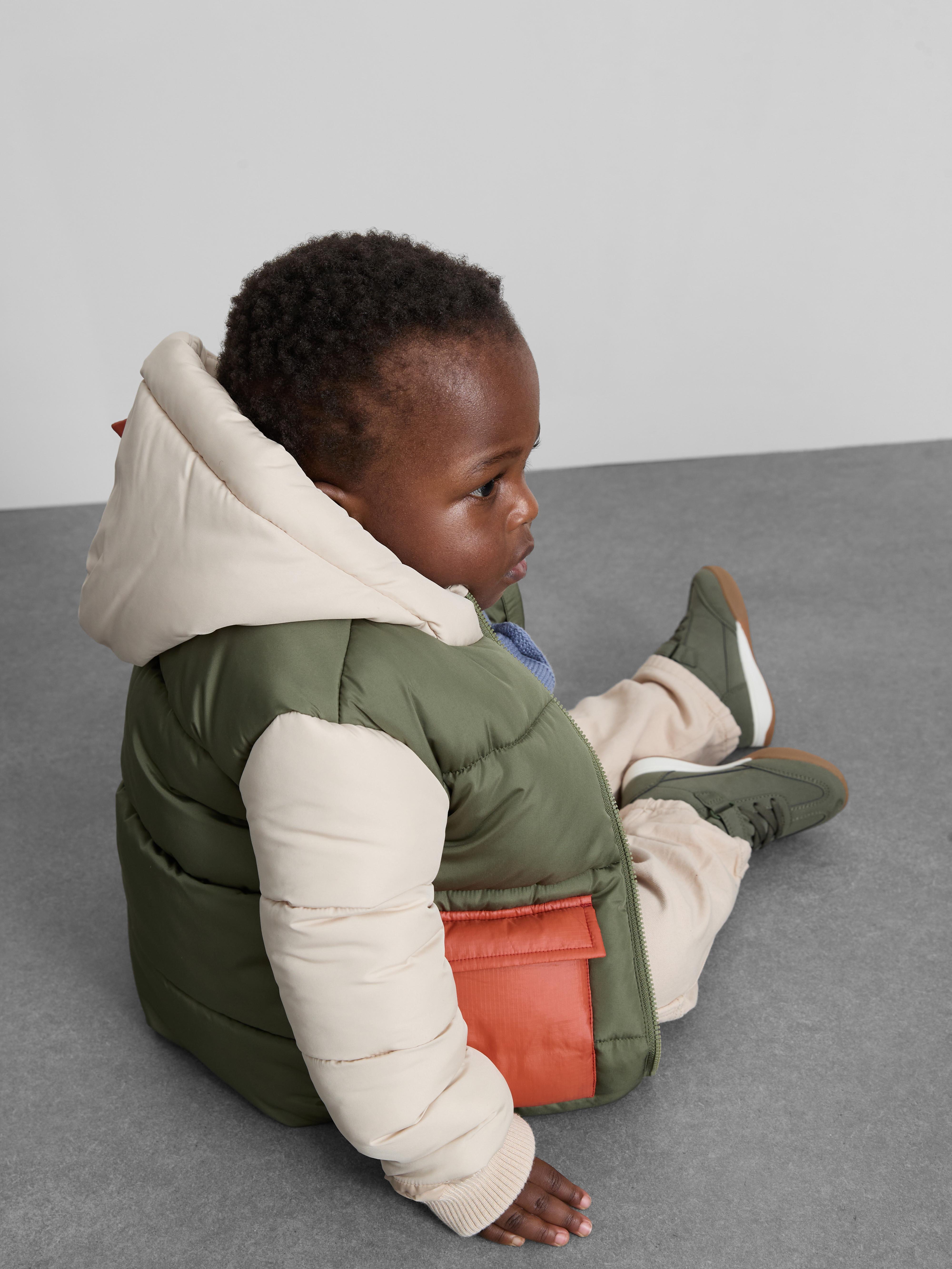 0-36mths | Dinosaur Puffer Jacket