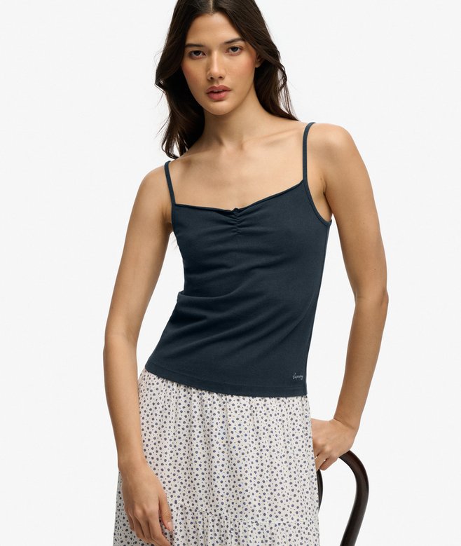 Athletic Essentials Gathered Cami Top