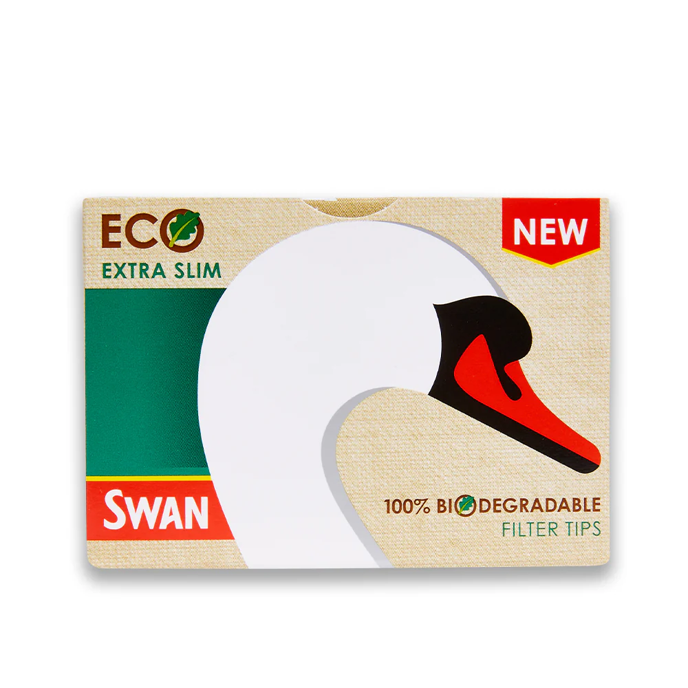 Swan Eco Extra Slim Biodegradable Filter Tips - Box 200 Filters