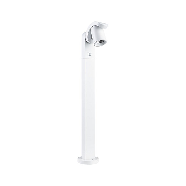 Borne lumineuse LED Cuff Détecteur de mouvement crépusculaire (IR) IP44 782mm 3000K 10W 700lm 230V 70 Blanc Aluminium