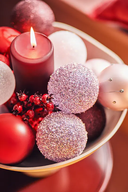 Weihnachtskugel Wonderland