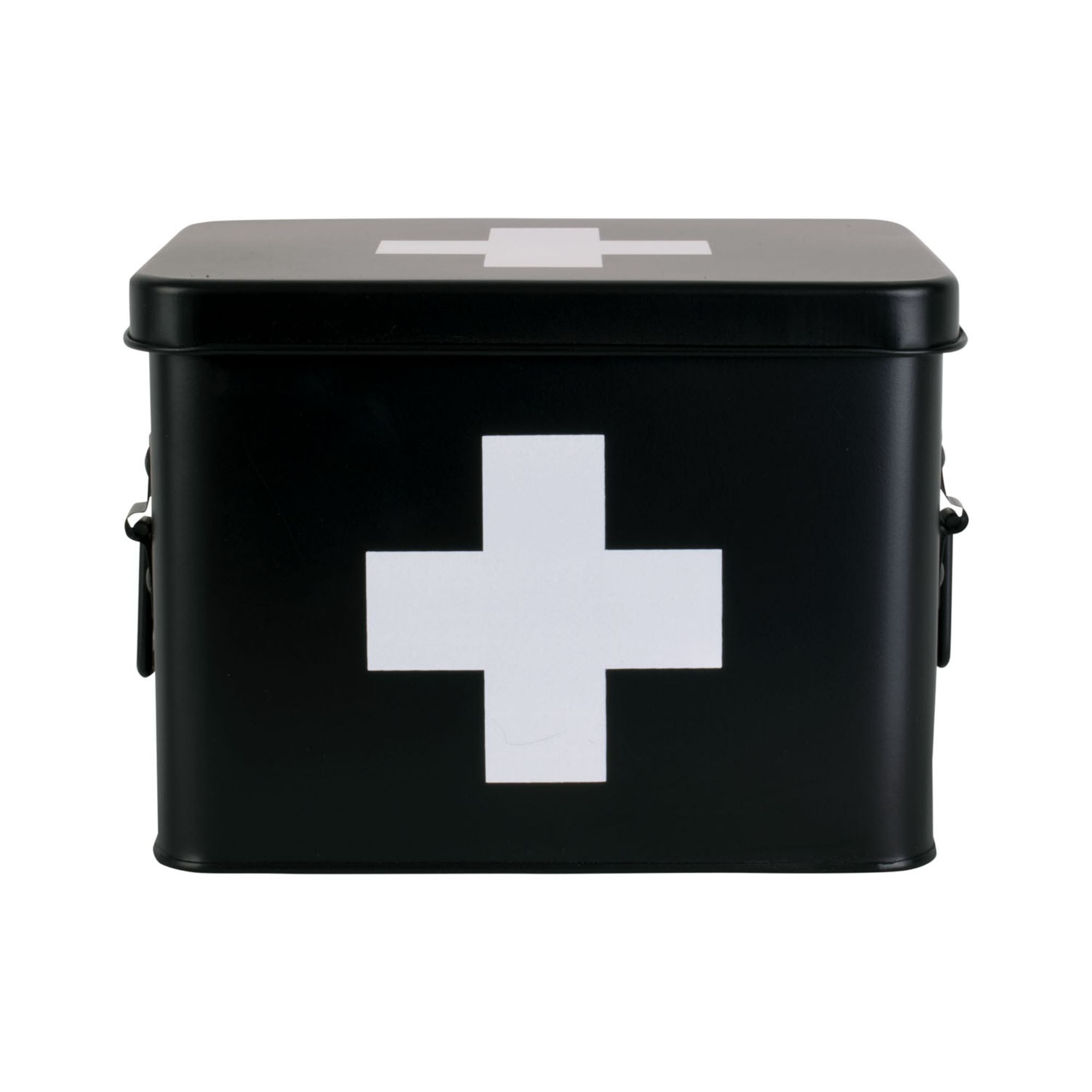 Present Time badkameraccessoire Medicine Box - zwart - 16x15.5x21.5cm