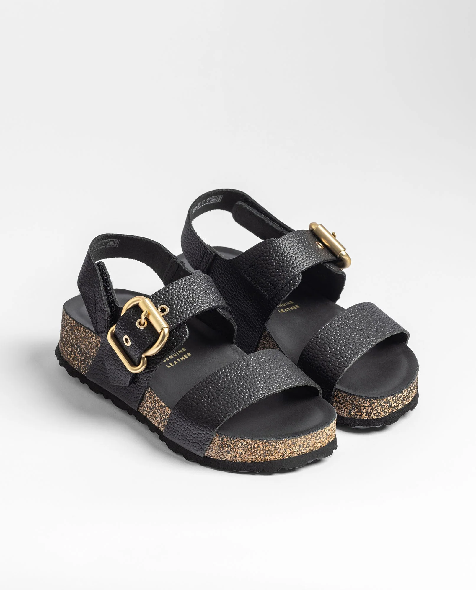 Sandalia plataforma WIWI-254 negro