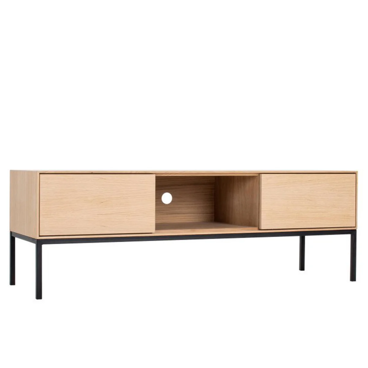 Nuuck - Nuury TV Möbel, 47 x 138 cm, Eiche