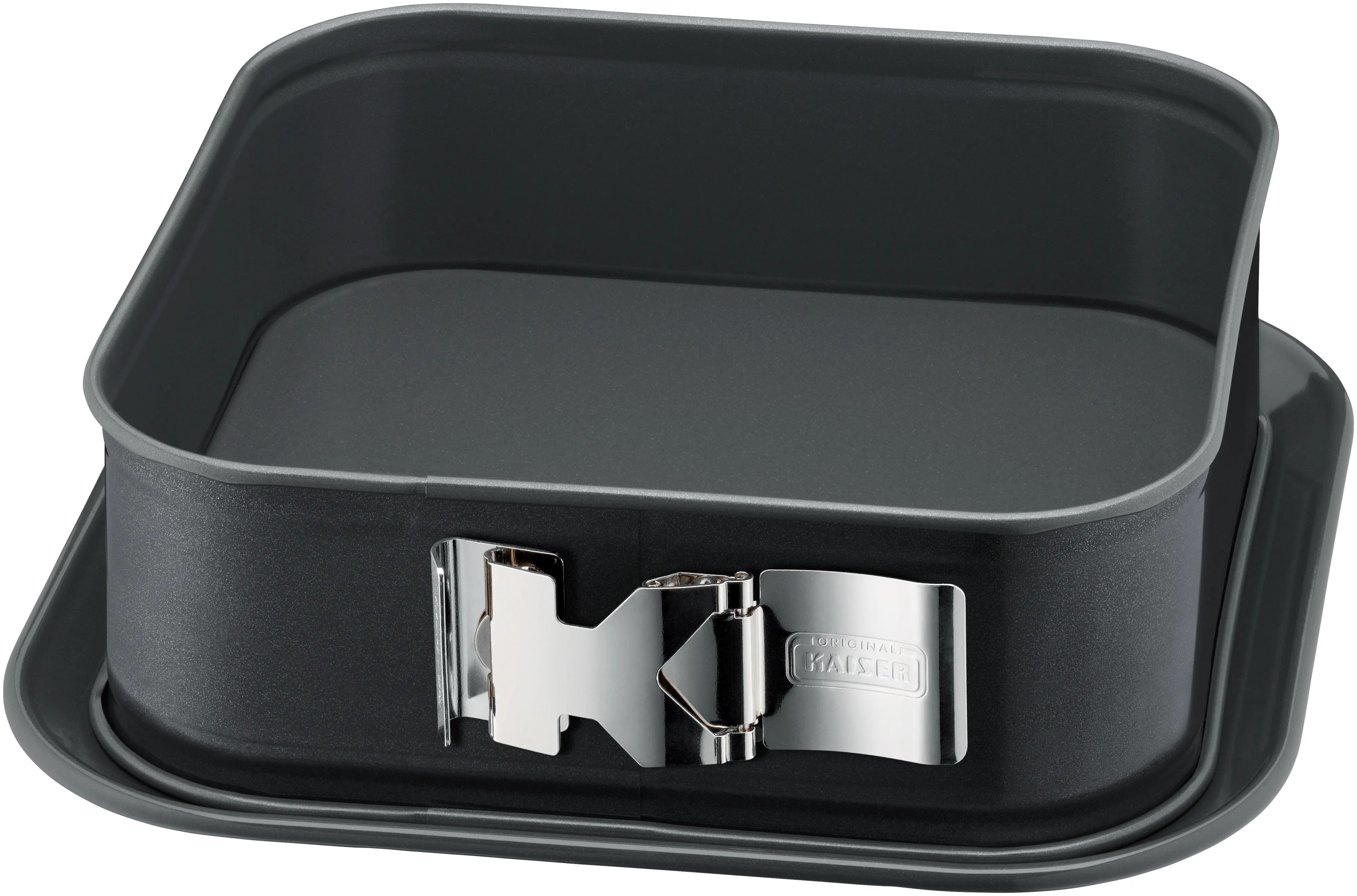 KAISER La Forme Plus Square Springform Pan with SafeClick, 24 x 24 cm