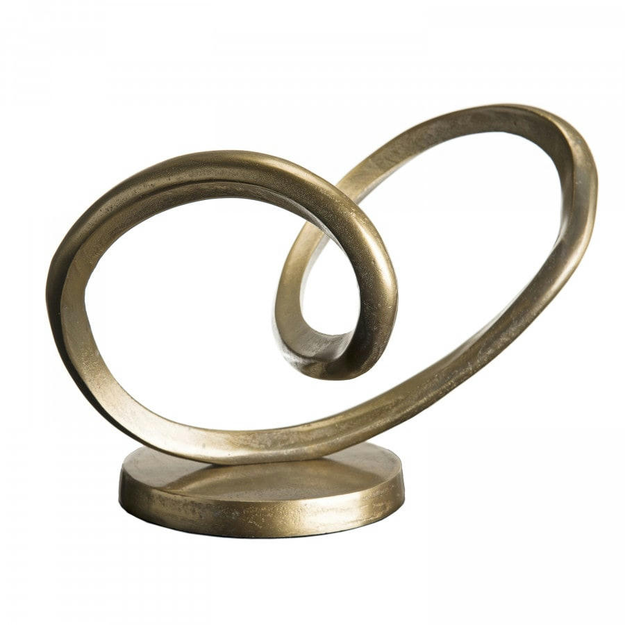 JONAS - Décoration aluminium doré