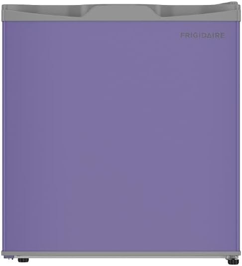 Frigidaire EFR115-PURPLE 1.6 Cu Ft Compact Fridge for Office, Dorm Room, Mancave or RV, Purple