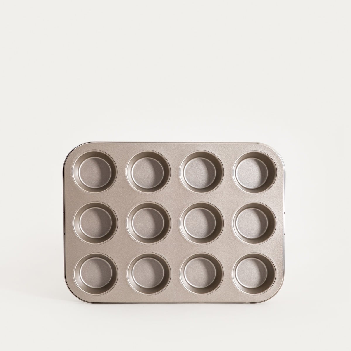 Forma FEBE na muffinki 12 szt., złota 35x26x3 cm