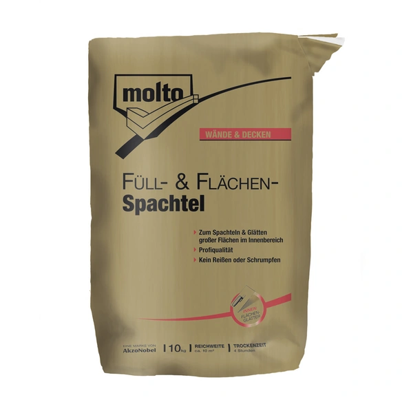 Spachtelpulver, 10000 g, weiß