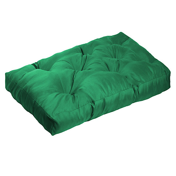 Coussin palette Mykonos vert L.120 x l.80 x ep.10cm