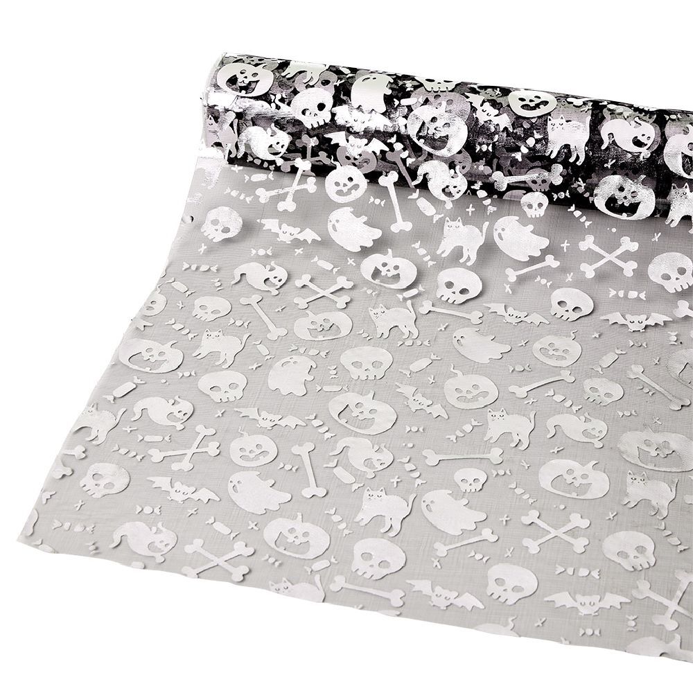 Nappe rectangulaire motif Halloween L.200 x l.145 cm