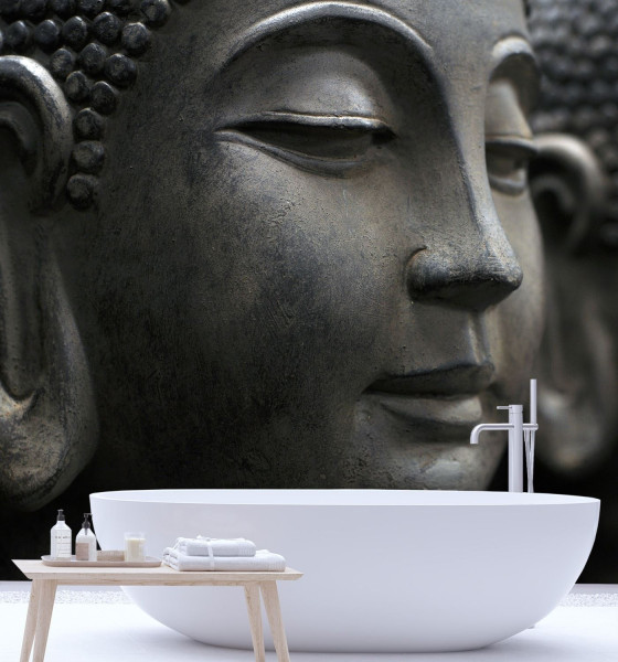 Feeby Fototapeta, Budda posąg zen spa 100x100