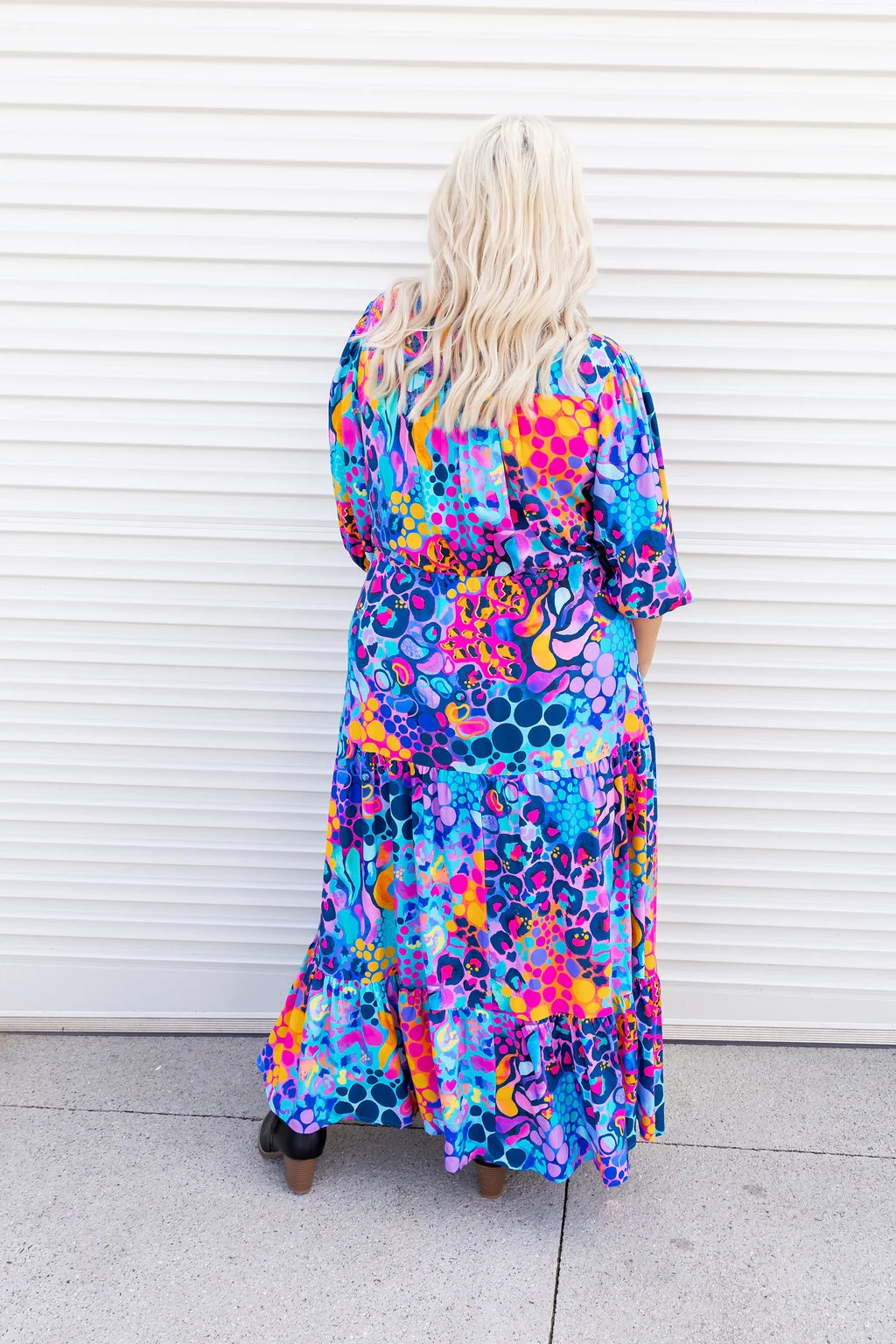 Billie Dress in Remix by Kasey Rainbow