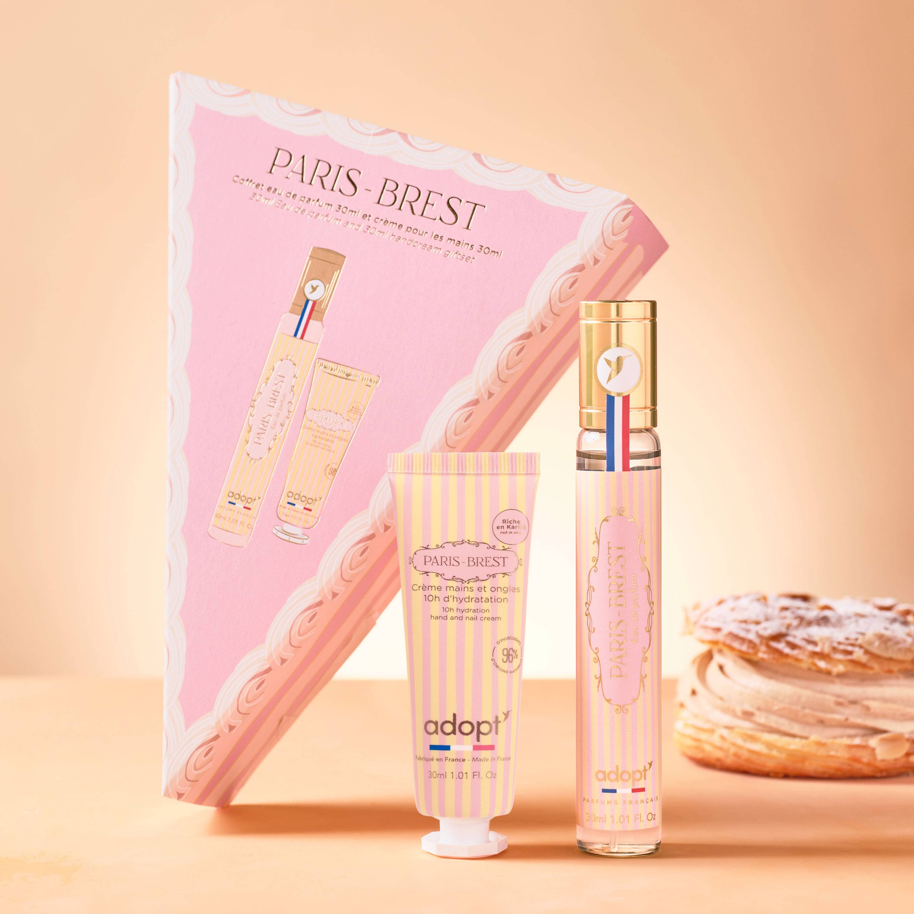 Paris-BrestCoffret eau de parfum 30 ml   crème mains 30 ml