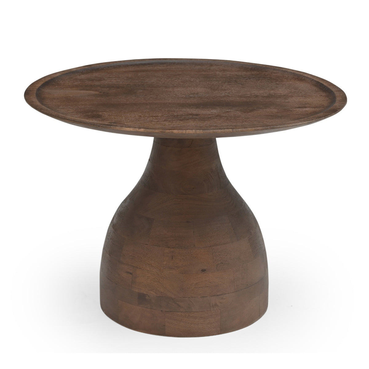 Giga Meubel Salontafel Joji - Rond - Mangohout - 60cm