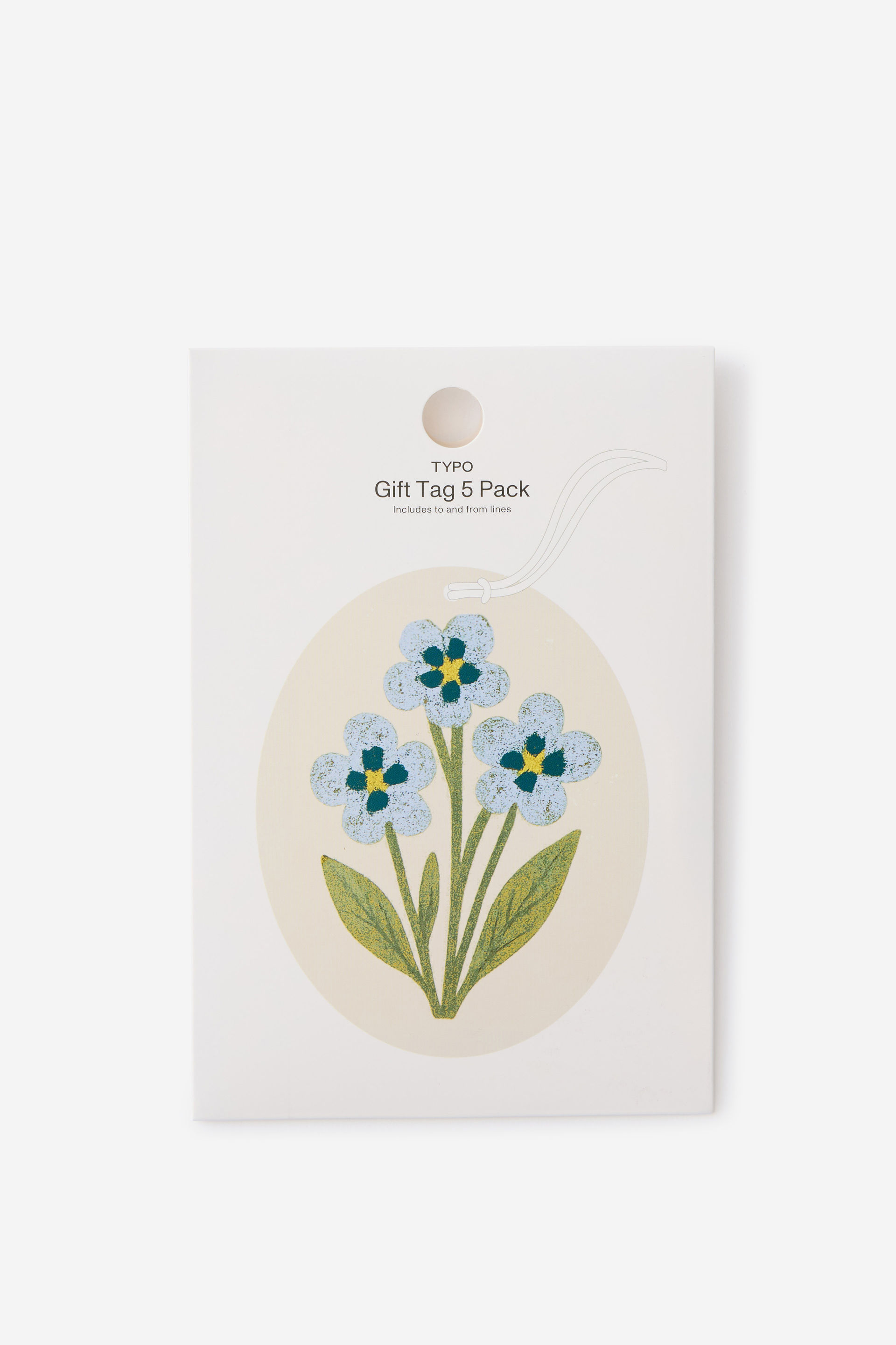 Die Cut Gift Tag 5Pk