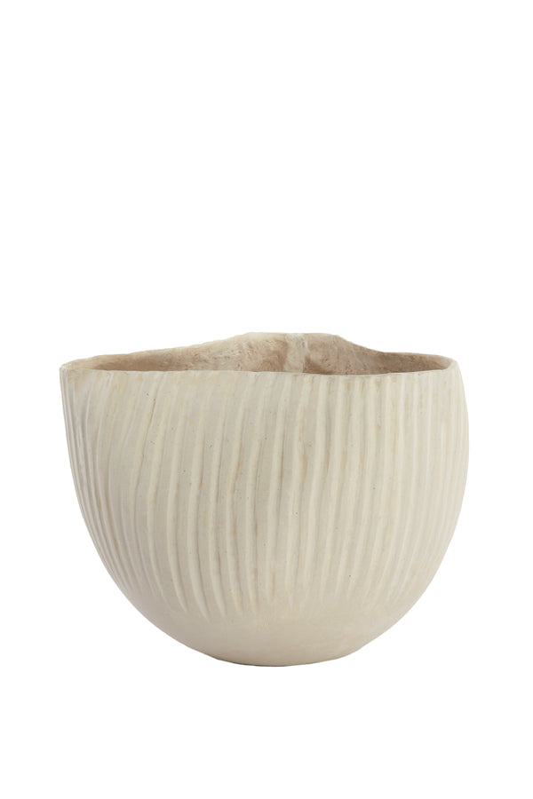 Light & Living pot ANTA - Ø37x28cm - wit