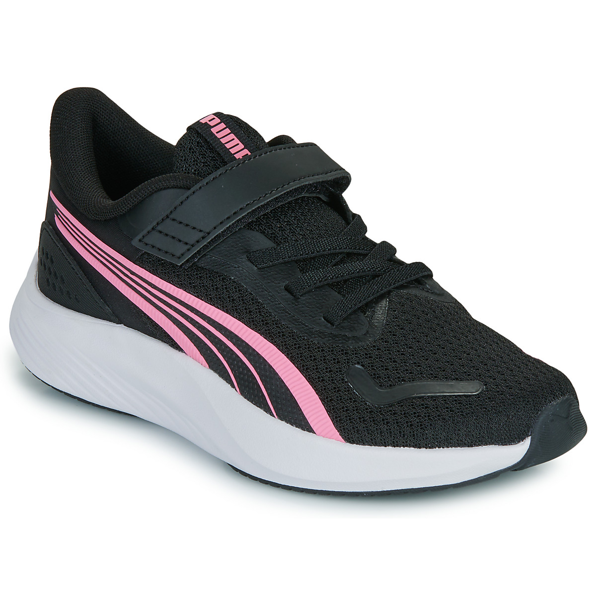Puma - Pounce Lite AC+ PS - Black / Pink