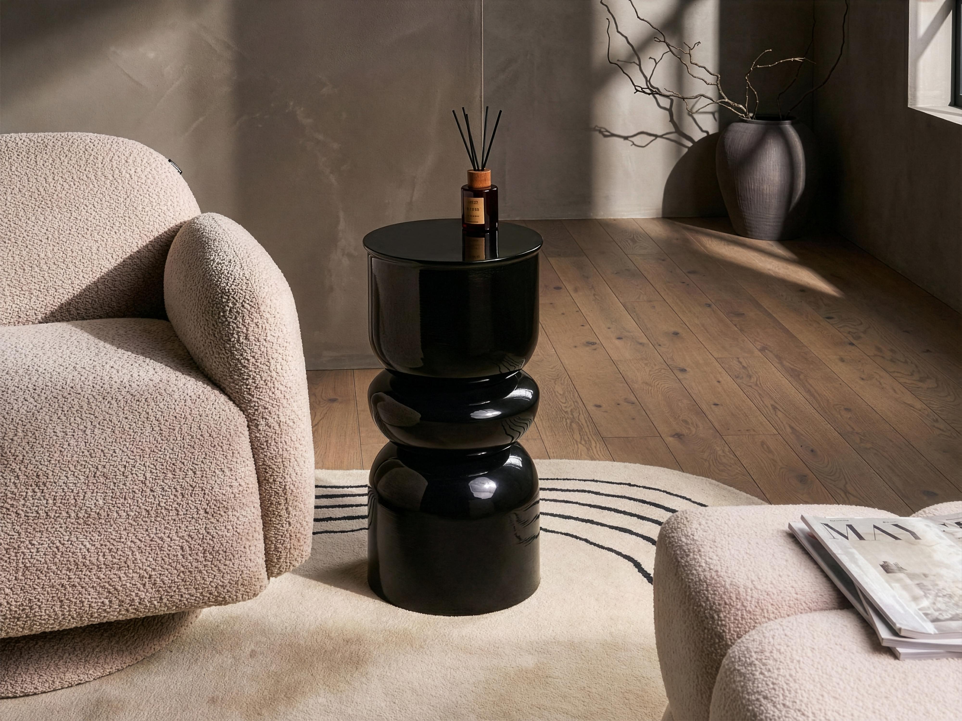 Side Table PAGE Metal Black